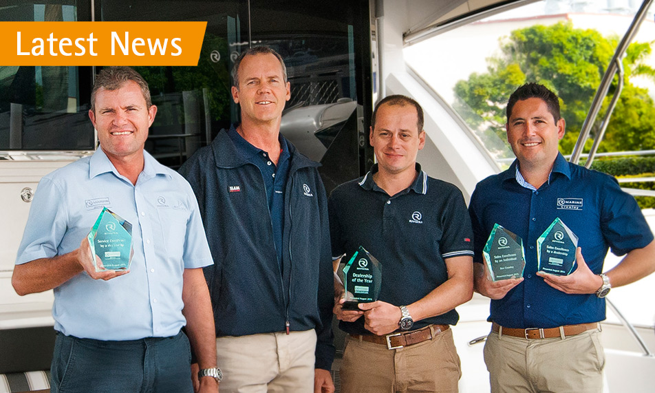 Riviera recognises marine industry excellence at 2015 Australia and New Zealand Dealer Awards